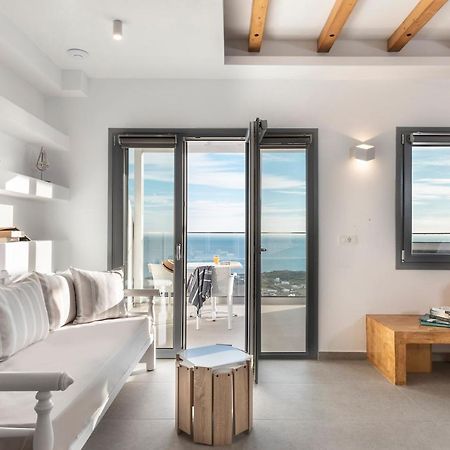 La Estrella 4 Suites With Sea View & 4 Prive Hot Tub Vourvoúlos Exteriör bild