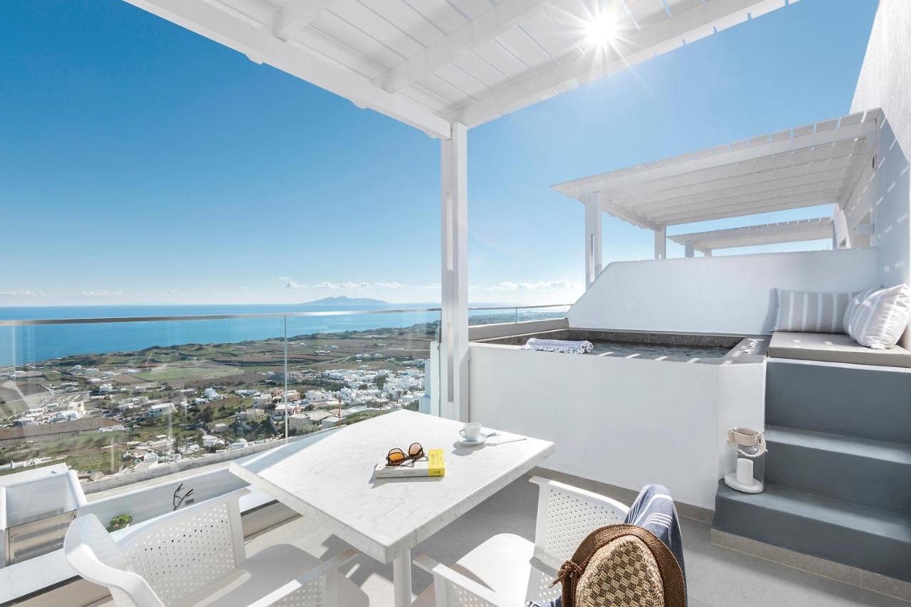 La Estrella 4 Suites With Sea View & 4 Prive Hot Tub Vourvoúlos Exteriör bild